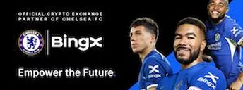BingX thông báo trở thành đối tác chính thức của CLB bóng đá Chelsea